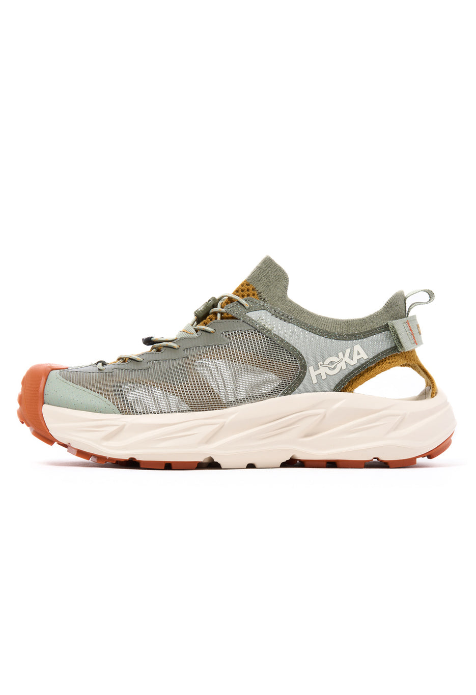 Hoka Men's Hopara 2 Aerino Sandals - Sea Moss / Vanilla