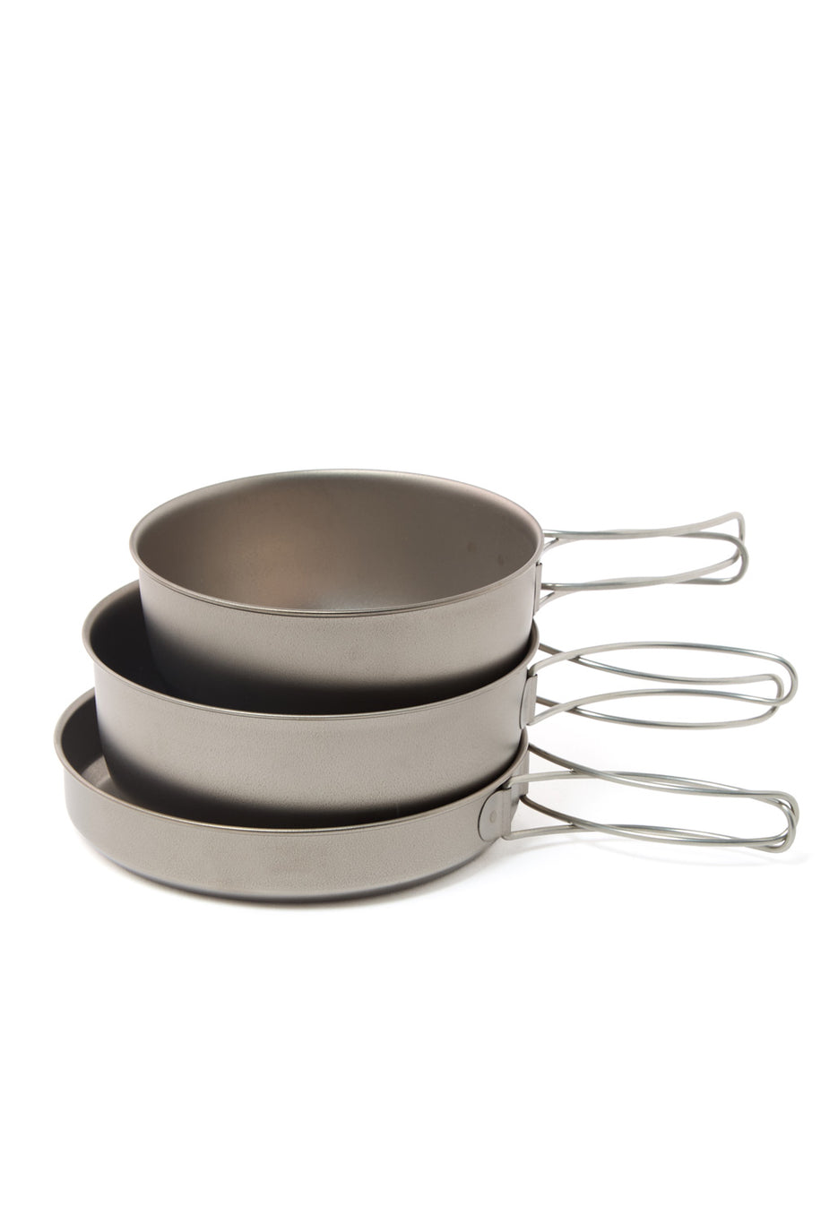 Snow Peak Titanium 3-Piece Set With Case