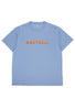 Montbell Men's Wickron Rock Logo T-Shirt - Blue