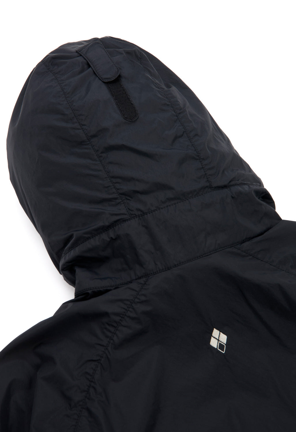 Montbell Men's Light Shell Hooded Jacket - Black