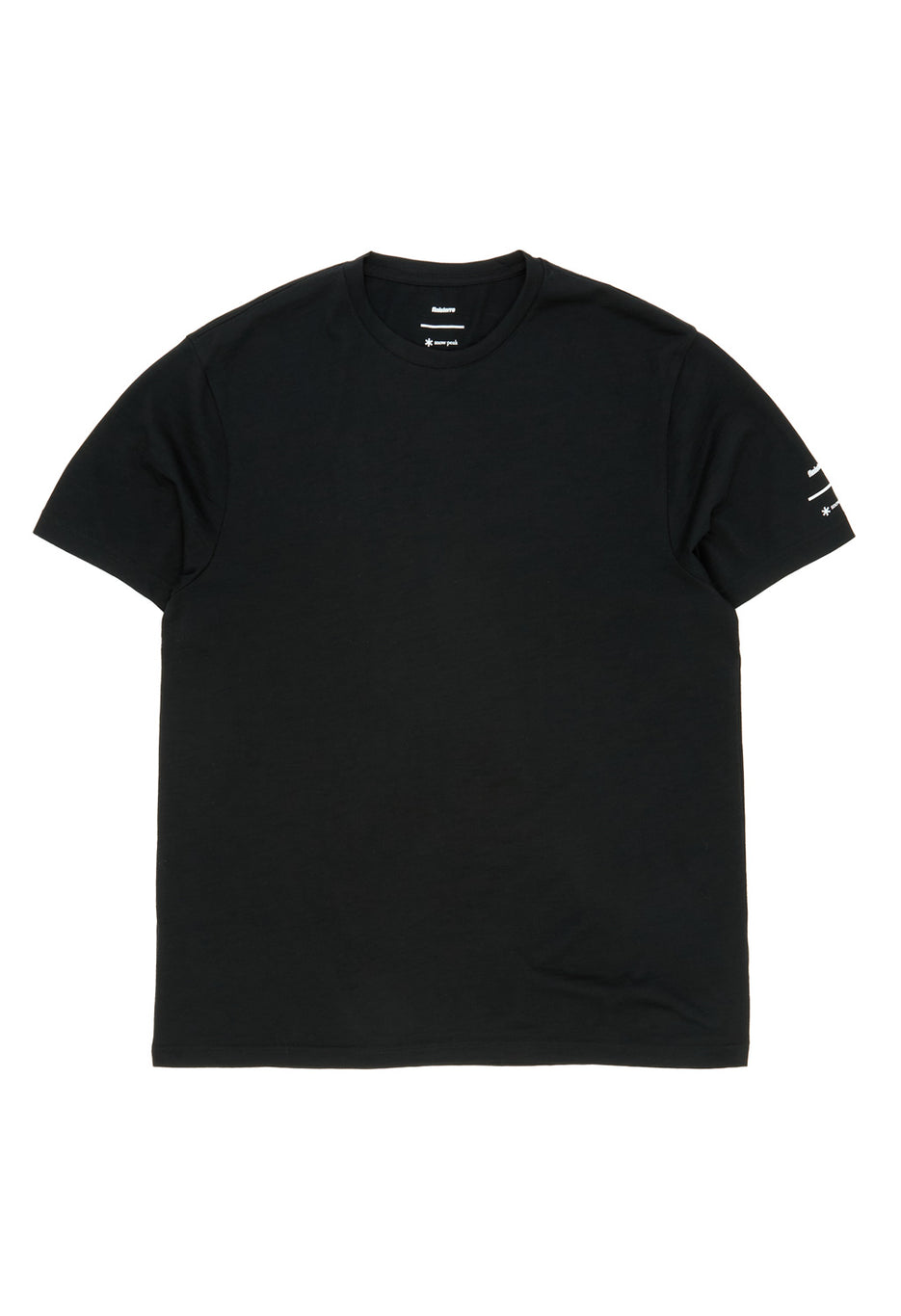 Finisterre x Snow Peak Men's Merino Tee - Black