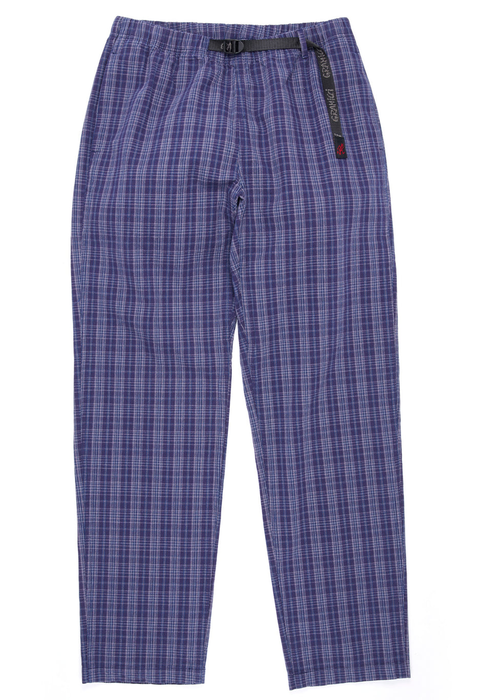 Gramicci Men's O.G. Yarn Dye Dobby Plaid Jam Pants - Deep Twilight