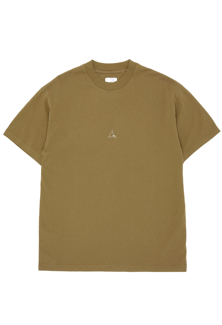 ROA Logo T Shirt - Brown Olive