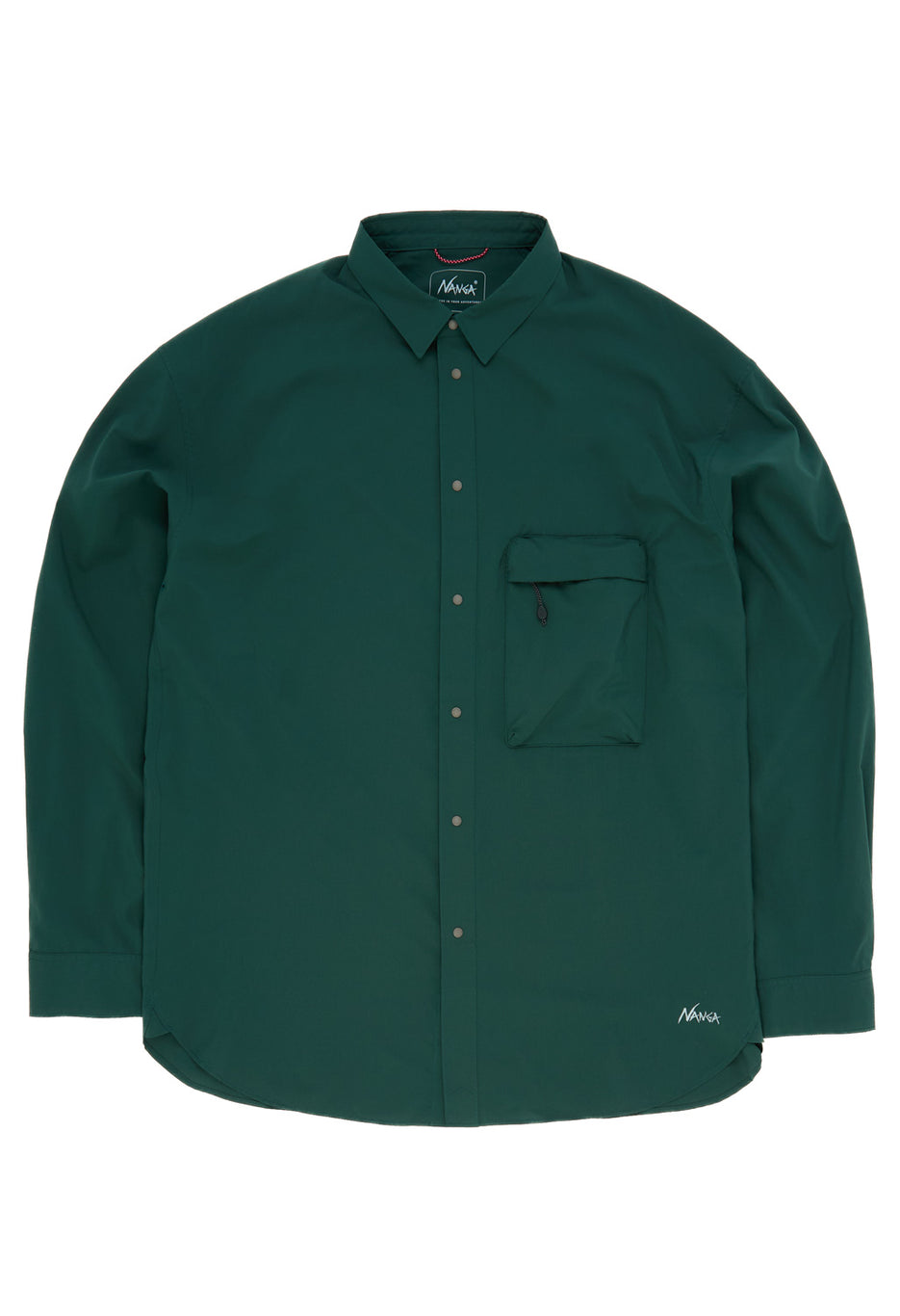 Nanga Men's PLC Excursion Shirt - Green