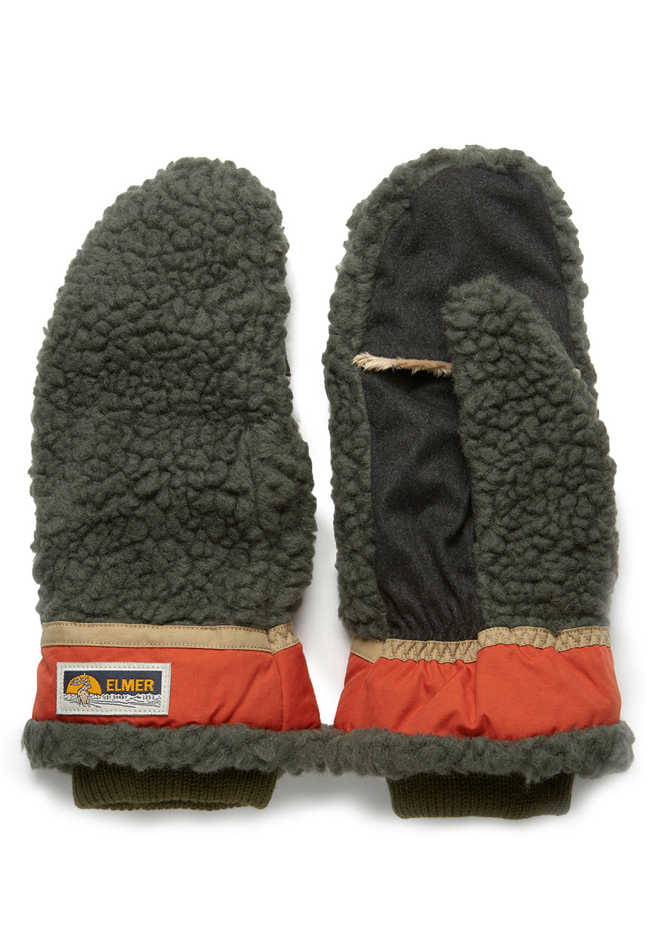 Elmer Wool Pile Flip Mitten/Conductive 2